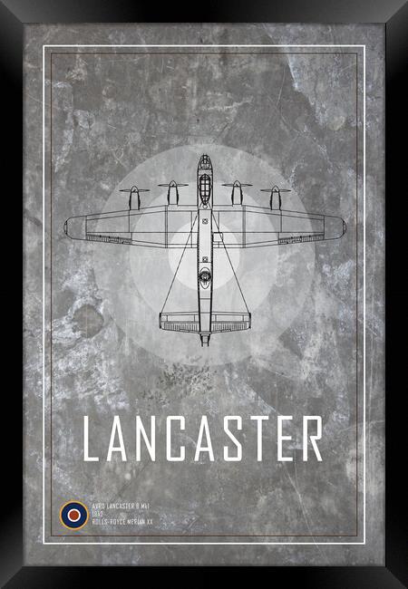 Lancaster MkI Framed Print by J Biggadike