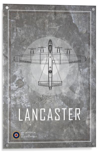 Lancaster MkI Acrylic by J Biggadike