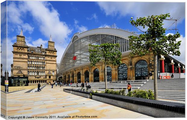 Liverpool Lime Street Canvas Print by Jason Connolly
