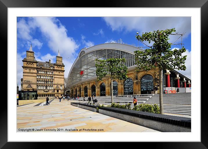 Liverpool Lime Street Framed Mounted Print by Jason Connolly
