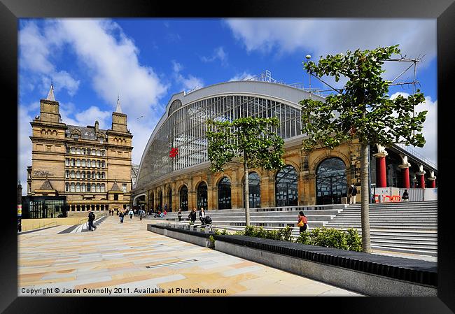 Liverpool Lime Street Framed Print by Jason Connolly
