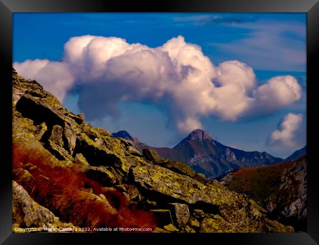 Clouds Over the Tatras Framed Print by Maciej Czuchra