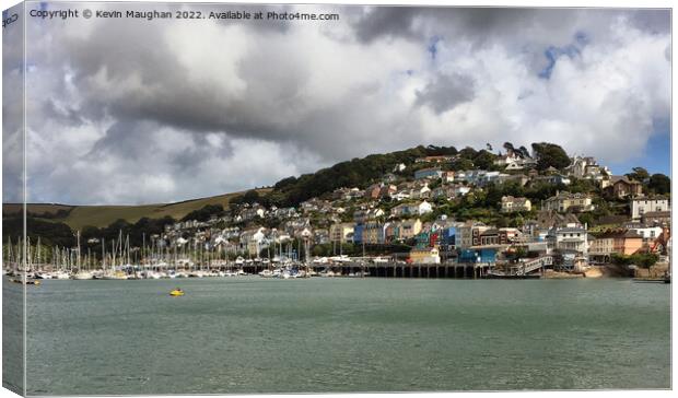 Dartmouth In Devon (1) Canvas Print by Kevin Maughan