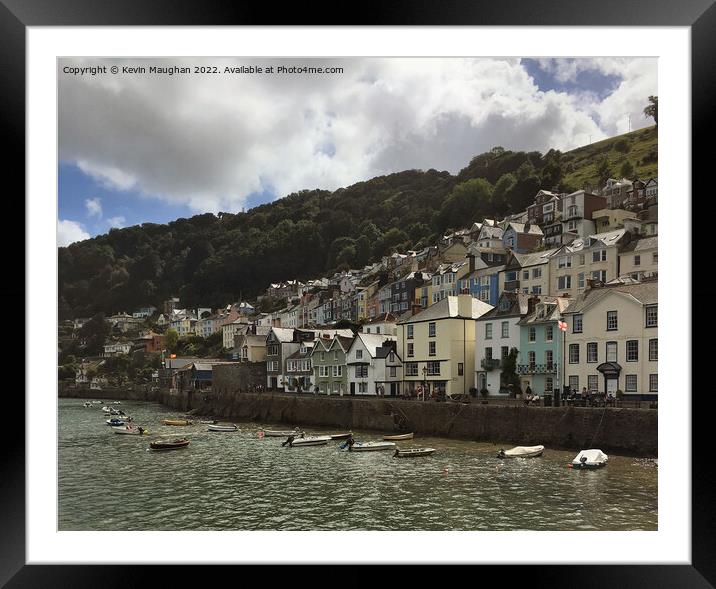 Dartmouth In Devon (2) Framed Mounted Print by Kevin Maughan