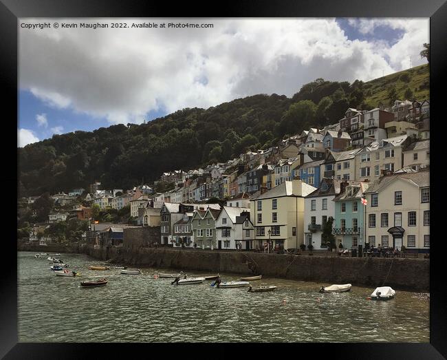 Dartmouth In Devon (2) Framed Print by Kevin Maughan
