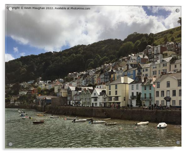 Dartmouth In Devon (2) Acrylic by Kevin Maughan