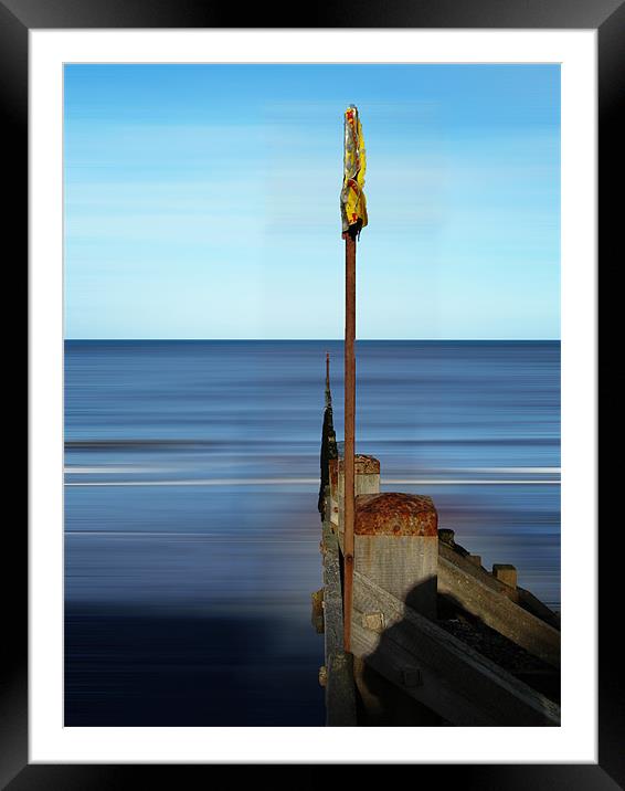Norfolk coast Framed Mounted Print by David French