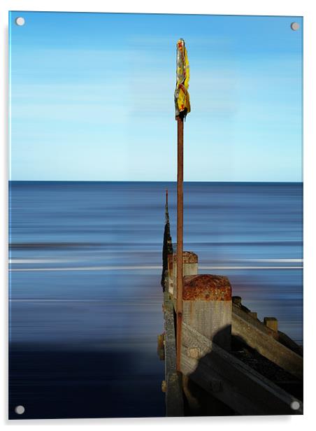 Norfolk coast Acrylic by David French