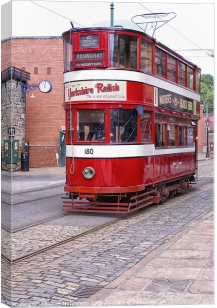 Leeds Tram 180 Canvas Print by Rodney Hutchinson