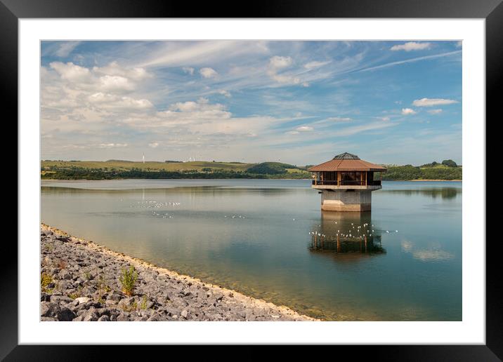Serene Reflections of Carsington Water Framed Mounted Print by Wendy Williams CPAGB