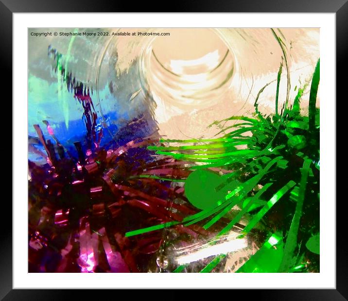 Abstract 260 Framed Mounted Print by Stephanie Moore