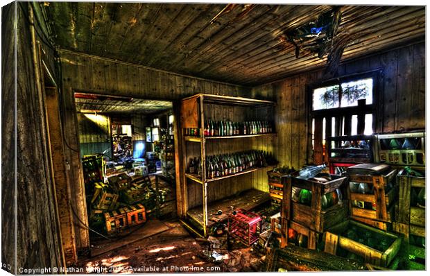 Beer room Canvas Print by Nathan Wright