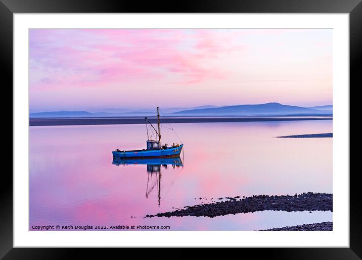 Calm winter dawn Framed Mounted Print by Keith Douglas