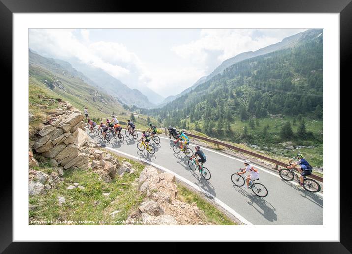 Riding Mountains Framed Mounted Print by Fabrizio Malisan