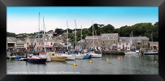 Padstow Harbour Framed Print by Mike Streeter