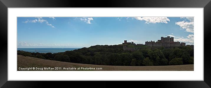 Dover castle Framed Mounted Print by Doug McRae