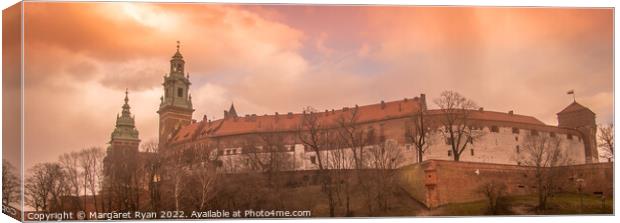 Wawel Royal Castle Canvas Print by Margaret Ryan