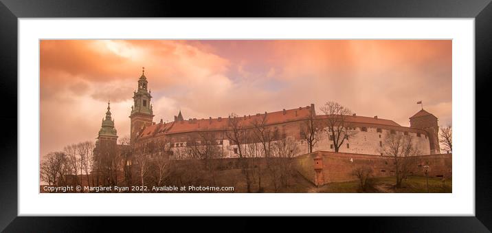 Wawel Royal Castle Framed Mounted Print by Margaret Ryan