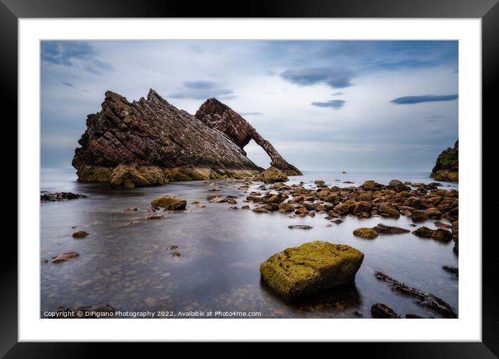 Bow Fiddle Rock Framed Mounted Print by DiFigiano Photography