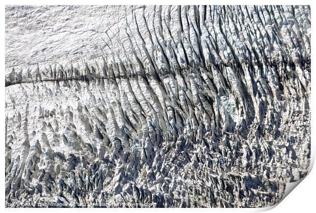 New Zealand, Fox glacier Print by Delphimages Art
