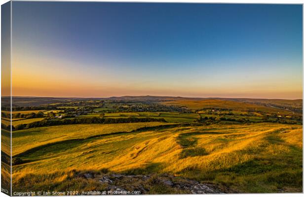 Majestic Brentor Sunset Canvas Print by Ian Stone
