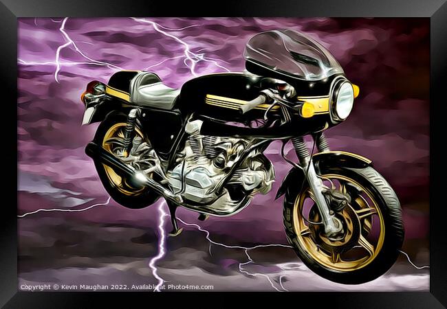 Ducati 900 Super Sport Framed Print by Kevin Maughan