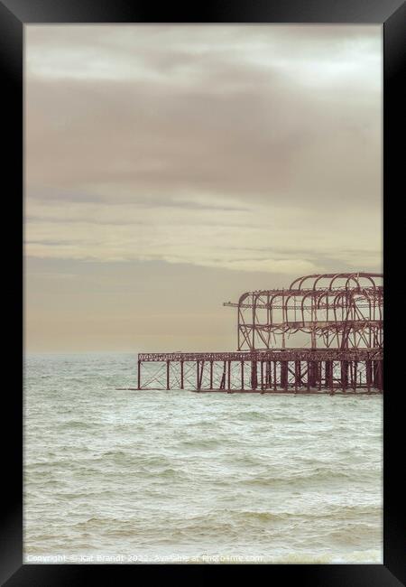 Brighton, West Pier Framed Print by KB Photo