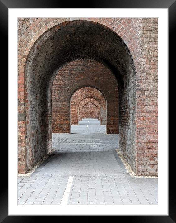 Building arch Framed Mounted Print by Philip Nightingale