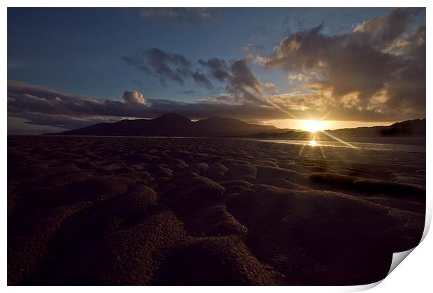 A New Look at the Mournes Print by pauline morris