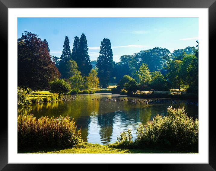 Majestic Waters of Sandringham Framed Mounted Print by Simon Hill