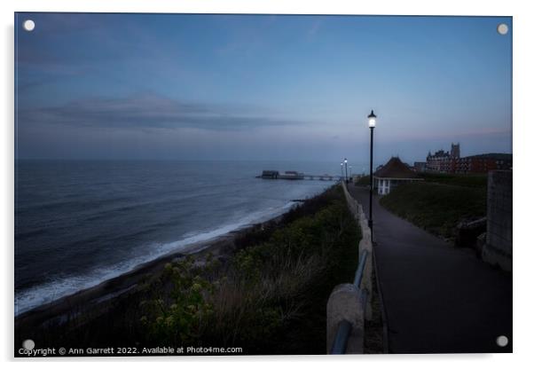 Blue Hour in Cromer Acrylic by Ann Garrett