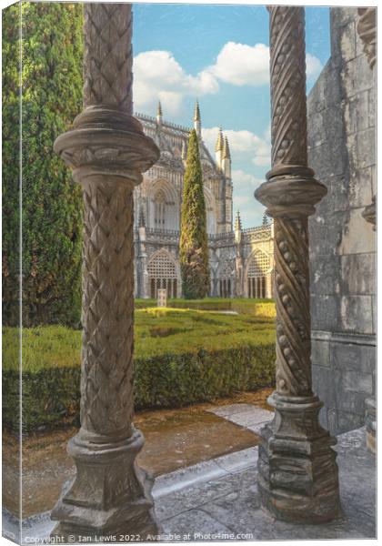 View From the Cloisters Canvas Print by Ian Lewis