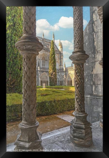View From the Cloisters Framed Print by Ian Lewis