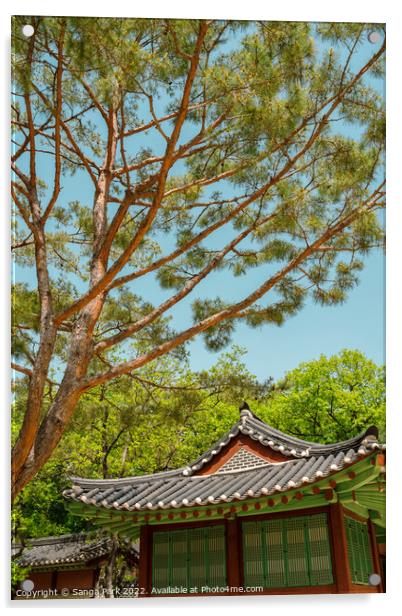 Summer of Jongmyo Shrine in Korea Acrylic by Sanga Park