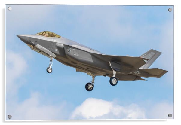 F-35A Lightning II  Acrylic by J Biggadike