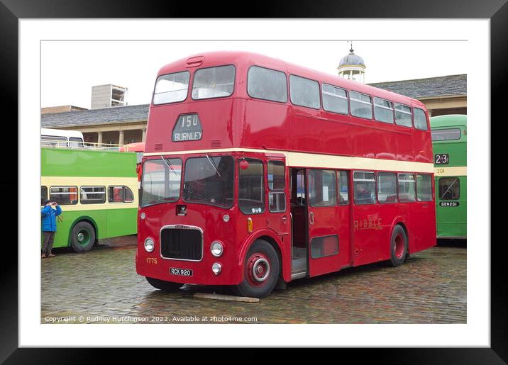 1962 Leyland Titan PD3 bus Framed Mounted Print by Rodney Hutchinson