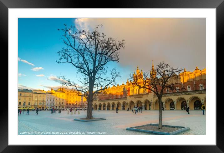 The Historic Cloth Hall of Krakow Framed Mounted Print by Margaret Ryan