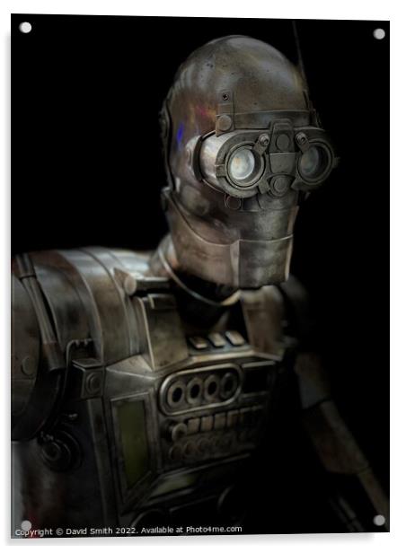 I Robot Acrylic by David Smith