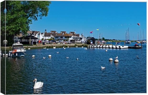 Christchurch Harbour  Canvas Print by Joyce Storey