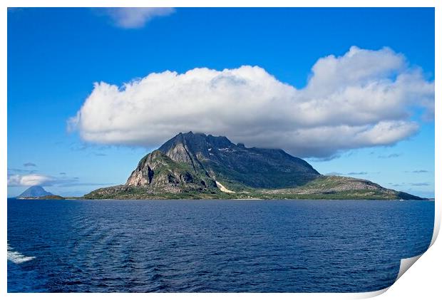 Fugloya Island, Norway Print by Martyn Arnold