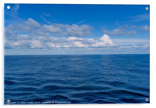 Sea and Sky | North Sea Acrylic by Adam Cooke