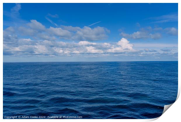 Sea and Sky | North Sea Print by Adam Cooke