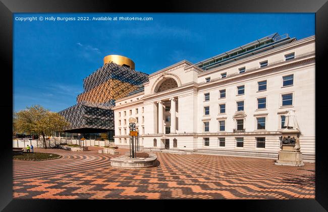 Birmingham Library: A Haven of Knowledge Framed Print by Holly Burgess