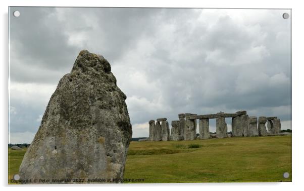 Stonehenge Acrylic by Peter Wiseman