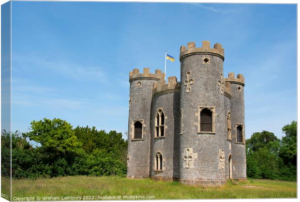 Blaise Castle - Bristol Canvas Print by Graham Lathbury