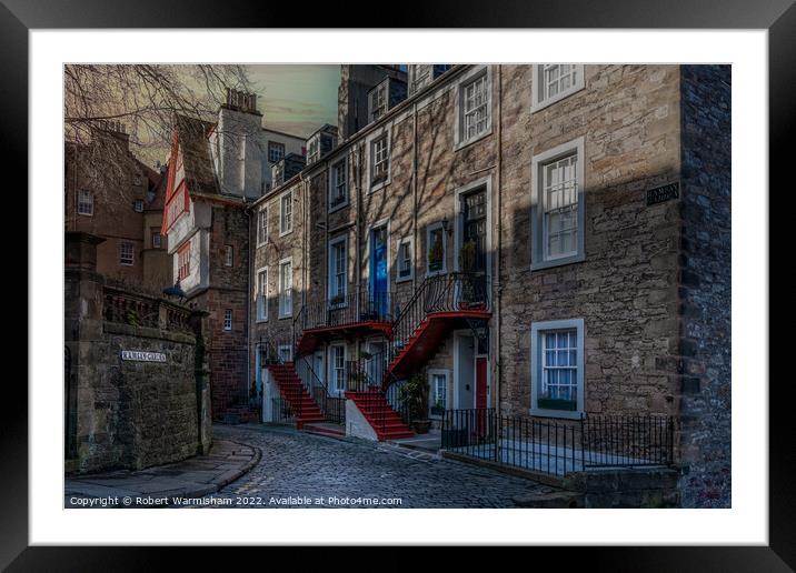 Majestic views of Edinburgh Framed Mounted Print by RJW Images