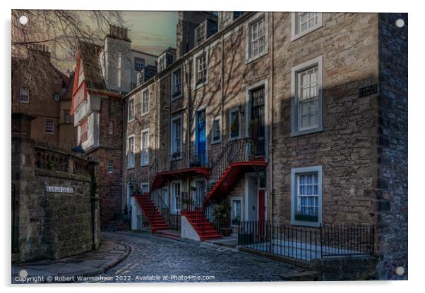 Majestic views of Edinburgh Acrylic by RJW Images