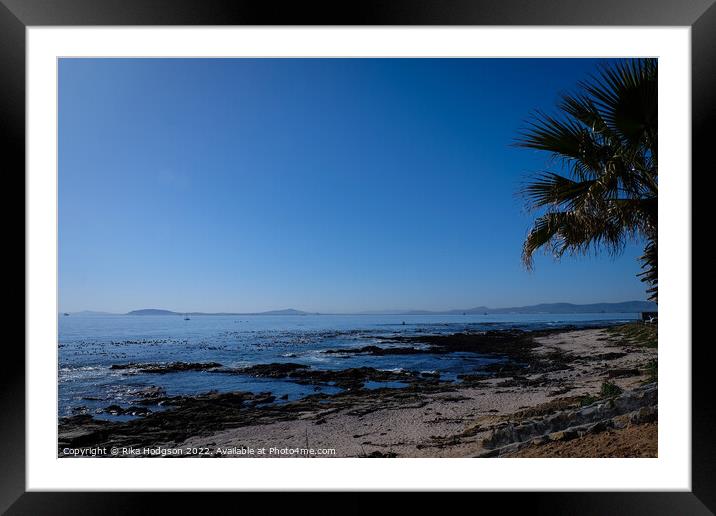 View from Green Point, Cape Town, South Africa Framed Mounted Print by Rika Hodgson