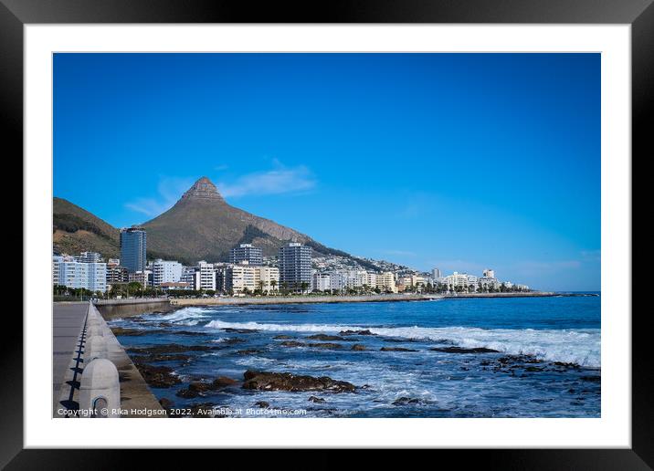 Green Point, Cape Town, South Africa Framed Mounted Print by Rika Hodgson