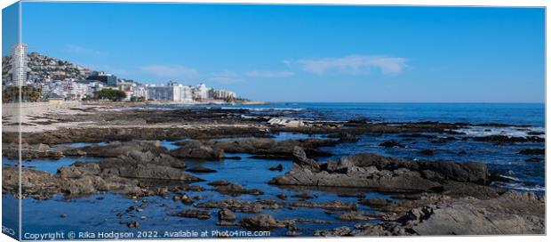 Seascape, Green Point, Cape Town, South Africa  Canvas Print by Rika Hodgson